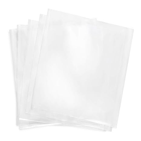 Morepack Shrink Wrap Bags 6x6 Inches 200 Pcs