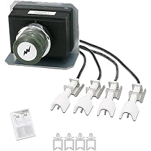 GRISUN 7629 Igniter Kit Replacement for Weber Genesis E/S-330 with Front Mounted Control Panel (2011-Newer) Electronic Igniter, Compatible with Weber Parts 65946 - Genesis 300 Series, Easy to Install
