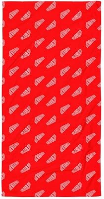 CBS Big Brother Repeat Logo Beach Towel Red