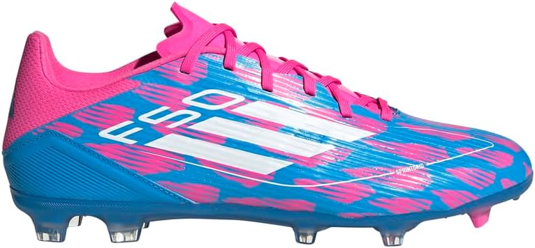 adidas Mens Messi F50 League Firm GroundMulti-Ground Soccer Cleats - Blue