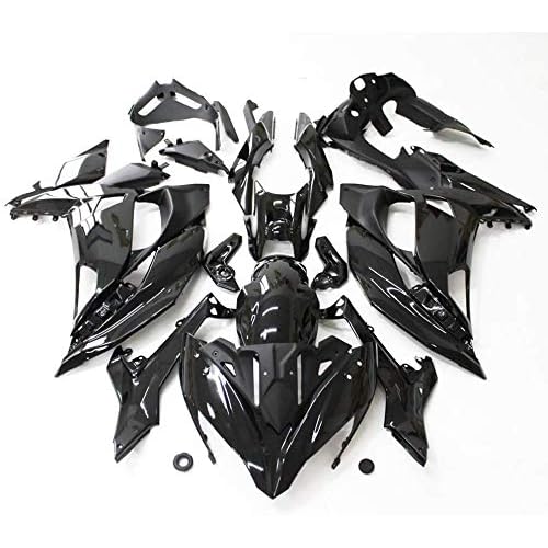 Motorcycle Bodywork Fairings Kit for Kawasaki NINJA 650 ER6F EX650 2017 2018 2019 Glossy Black