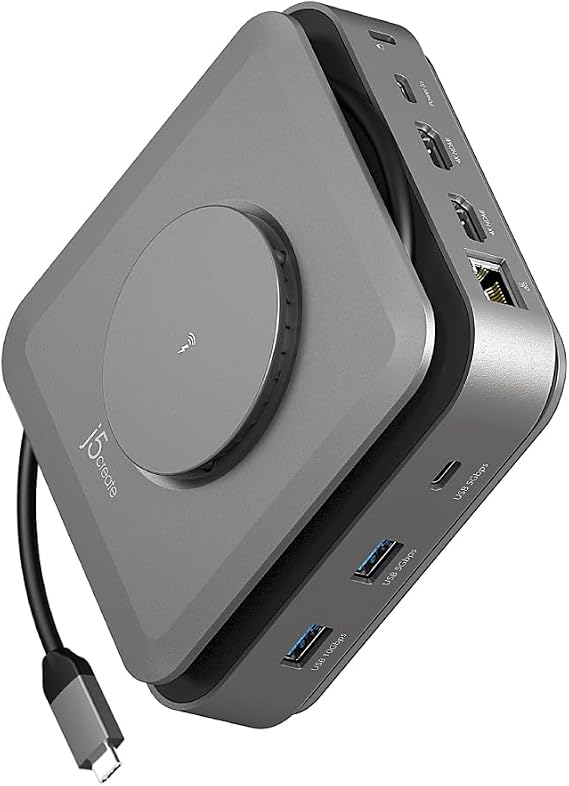 j5create USB-C Dock Dual 4K HDMI - Supports Dual Extended 4K Display