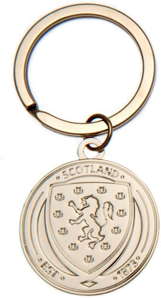 Scotland FA Keyring (One Size) (Gold)