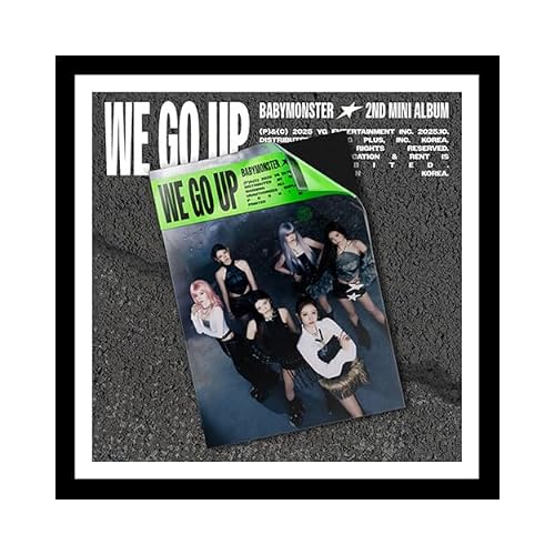 WE Ver. BABYMONSTER WE GO UP 2nd Mini Album K-POP