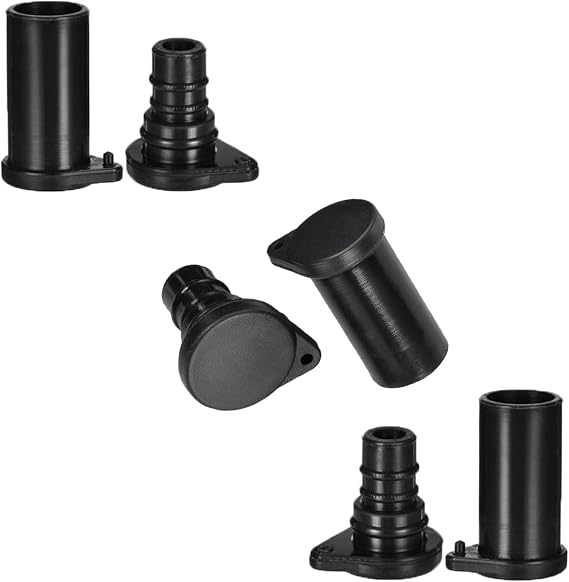 Solar Connector Caps, IP67 Solar Panel Connector Cap Weather Resistant Dust Male and Female Cap for MC-4 Solar Connectors (3 Pairs)