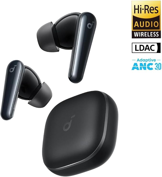 Anker Soundcore Liberty 5 | Dolby Audio Noise Canceling In-Ear Headphones - Ink Black