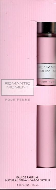 Romantic Moment Pour Femme EAU De Parfum, Floral Scent, Long-lasting, Spray, 1.18 fl.oz, for Women