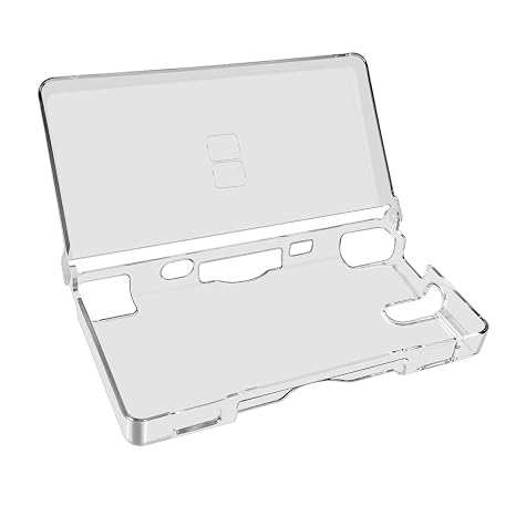 1Pcs Hard Crystal Case Clear Skin Cover Shell for Nintendo DS Lite NDSL | Transparent Housing Case,Dust-proof,Prevent scratches,DIY