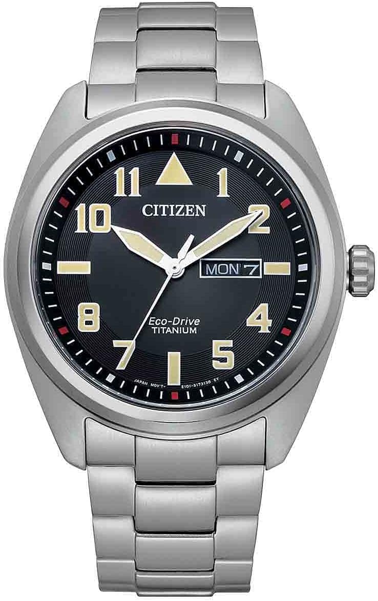Citizen Mens Analog Eco-Drive Watch, Silver, Bracelet