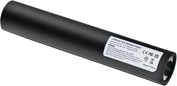 E EGOWAY 75175 Rechargeable Battery 5000mAh for Streamlight Stinger 75525 75810 75375 75300 75500 76000 76300, PolyStinger, Pelican M9, FL126 Flashlight