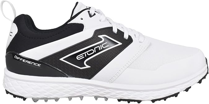Etonic Golf Difference 2.0 Spikeless Shoes White/Black Size 8 Medium