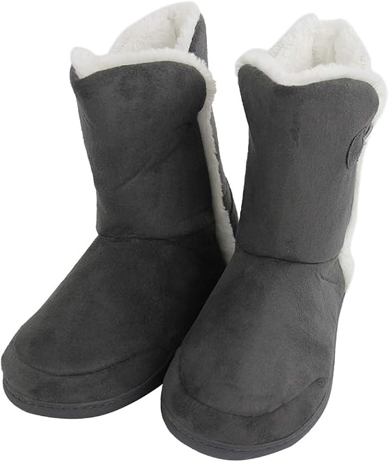 Home Slipper Women's Winter Warm Memory Foam Indoor/Outdoor House Slippers Boots