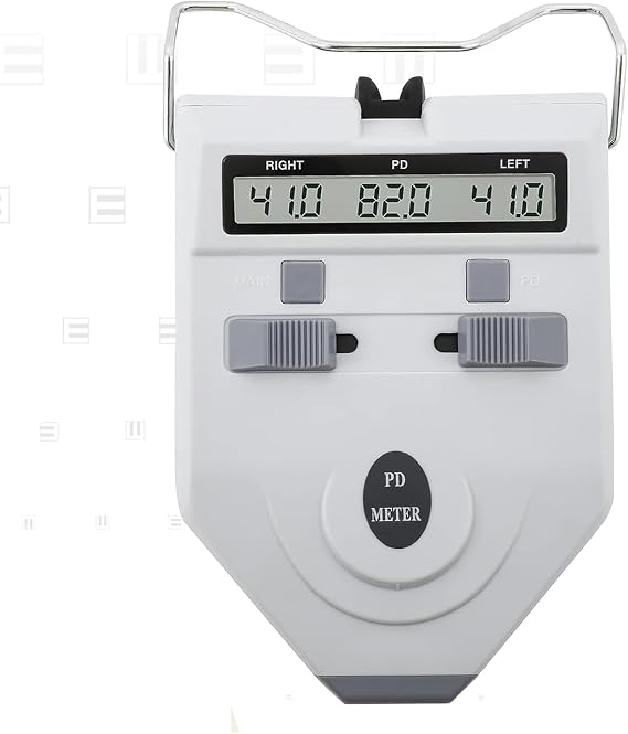Optical Digital Pupillary Distance Meter, Pupilometer Interpupillary Distance Measuring Tool Ophthalmic Equipment with LCD Display for Optometry and Optician Glasses Testing and Fitting