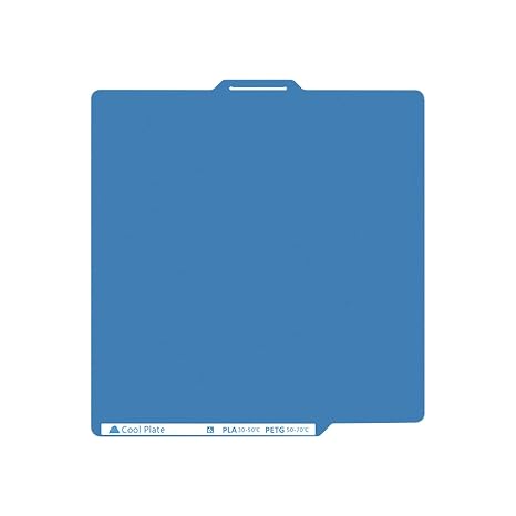 257X257mm Cool Build Plate for Bambu Lab P1S/P1P/X1C/X1E/A1, Low Temperature Double Sided Textured PEI Upgrade Build Plate Platform for A1/P1/X1 3D Printers, No Heating & Strong Adhesion