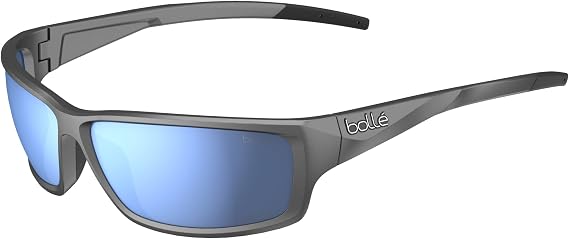 Bolle - CERBER, Titanium Matte, Volt+ Offshore Polarized, Medium-Large, Sunglasses, Unisex, Adult