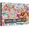 Funny Winter Scenic Puzzles for Adults 1000 Pieces, Magic Candy Cute Jigsaw Puzzles, Pretty Colorful Art Puzzles