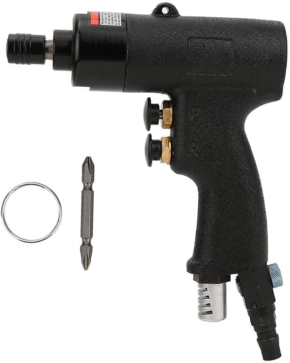 Pneumatic Screwdriver Gun Type with Reversible Torque for Furniture Assembly and Industrial Use