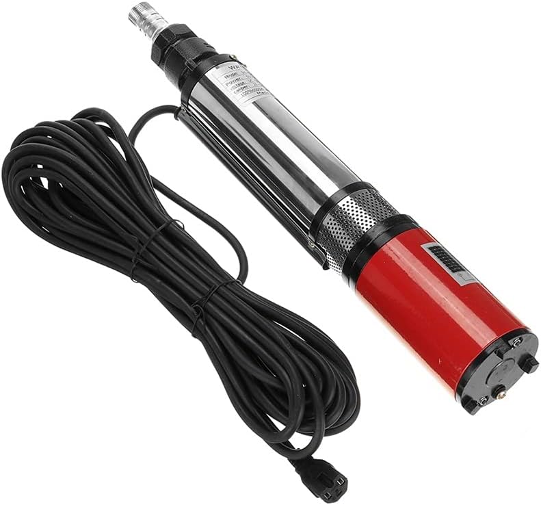 Power Pump 55m 12/24V / 48V Solar Water Pump, Deep Well Pump, DC Screw Submersible Pump, Pump Accessories Voltage: 12V 250W