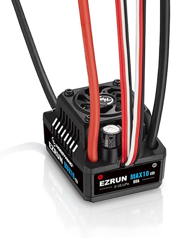 HobbywingMAX10 G2 80A 2~3S Sensored Brushless ESC for 1/10 RC Car Truck