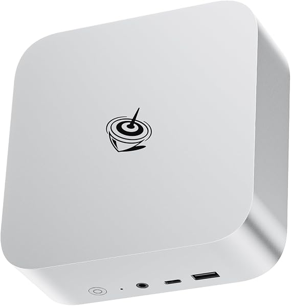 Beelink SER8 Mini PC, AMD Ryzen 7 8845HS 24GB DDR5 1TB NVMe SSD | Mini Computer 8C/16T, up to 5.1GHz, Micro PC Supports WiFi 6/BT5.2/4K UHD Triple Display/2.5Gbps Ethernet/DP1.4/Type-C