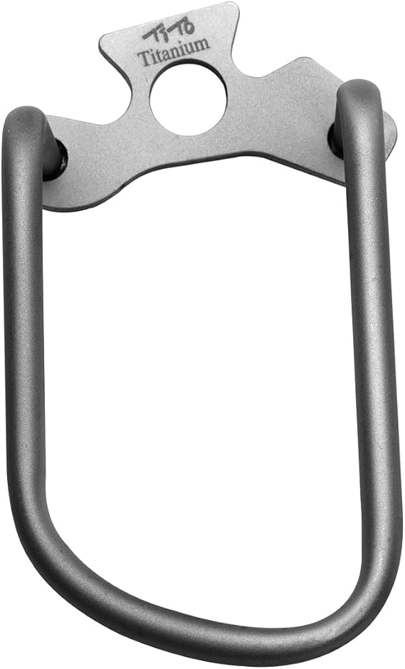 TiTO Titanium Bicycle Rear Derailleur Guard Rack Protector for Mountain Road Cycling Bike Apply to Sram and Shimano