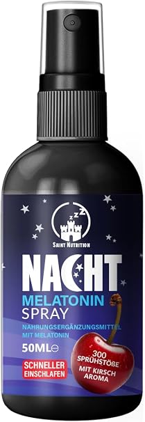 Saint Nutrition® Melatonin Spray with 0.5 mg per Spray