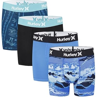 Hurley Boys Multi-pack Performance Boxer Briefs