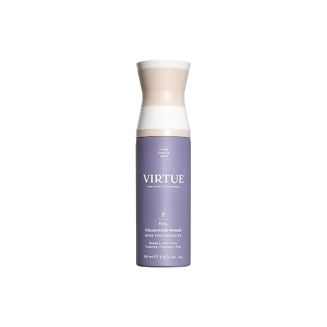 Virtue Volumizing Hair Primer Spray, Heat Protectant, Safe for All Hair Types, Color Safe, 5 Fl Oz