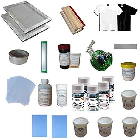 1 Color Silk Screen Printing Consumable Materials Kit - 006812 Low cost One Stop Shopping