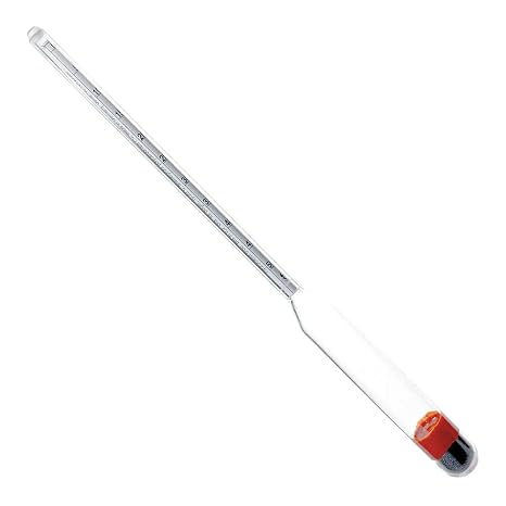 Thermco ACC8503PC Plastic Baume Hydrometer for Liquids Heavier Than Water, 19 to 31 Degree Range, 0.2 Degree Division, 250" Length