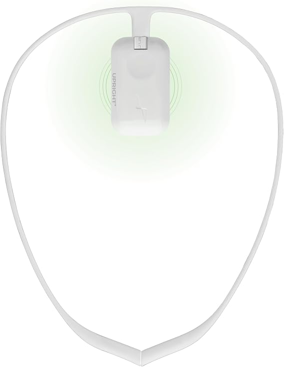 Upright Bundle: GO 2 Premium Posture Trainer & White Magnetic Necklace