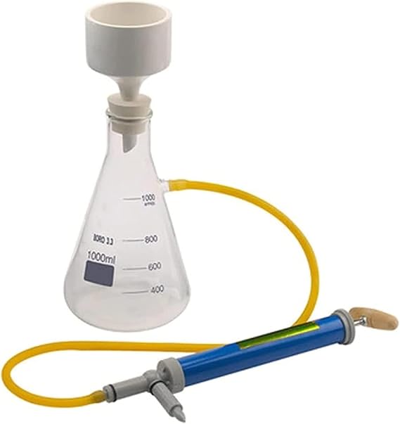 COYEUX Vacuum Filtration Apparatus Kits, Glass Suction Filter, for Chemistry Lab and Educational Physics School Experiment Capacity 250ml/500ml/1000ml