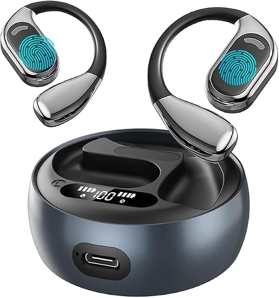 AI Translation Earbuds Real Time,144 Languages Language Translator Earbuds, 3-in-1 Translating Earbuds, Audifonos Traductores, HD Sound AI Translation Headphones, Perfect for Travel, Business(Black)
