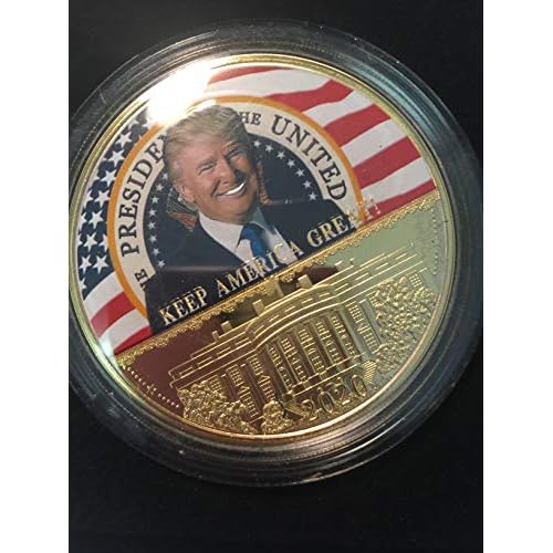 Donald Trump Presidential Coin in Stunning Blue Box- Great Stocking Stuffer!!