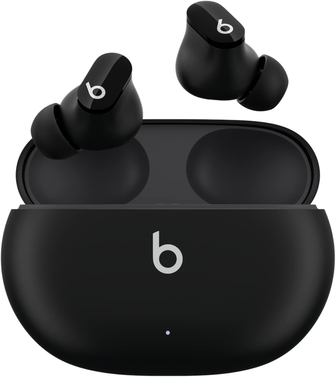 Beats Studio Buds – True Wireless Noise Cancelling Earbuds – IPX4 rating, Sweat Resistant Earphones, Compatible with Apple & Android, Class 1 Bluetooth, Built-in Microphone – Black previous version