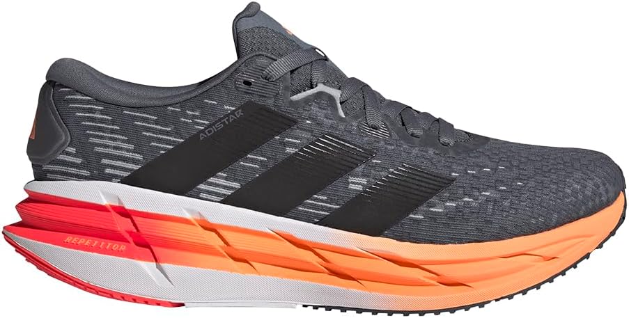 adidas Mens Adistar 4 Running Sneakers Shoes - Black