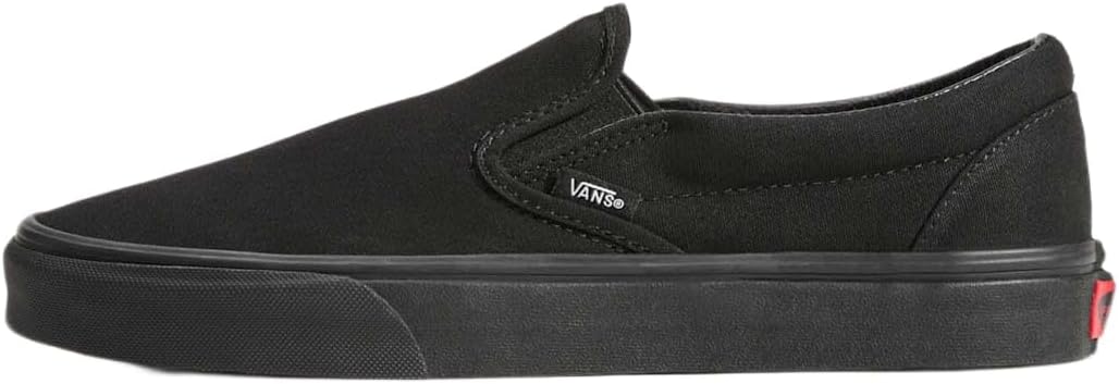 Black/Black Vans Slip-On | Casual Shoes