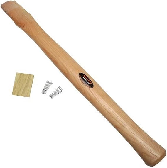 Vaughan Straight Replacement Wood Hammer Handle, 18 Inch, Assembled in USA