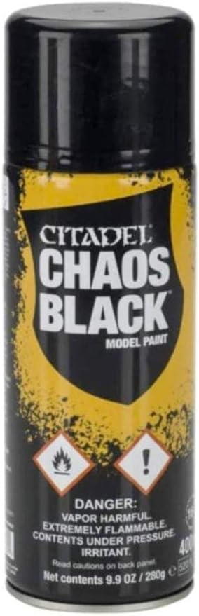 Games Workshop Citadel Colour - Chaos Black Primer / Undercoat Spray