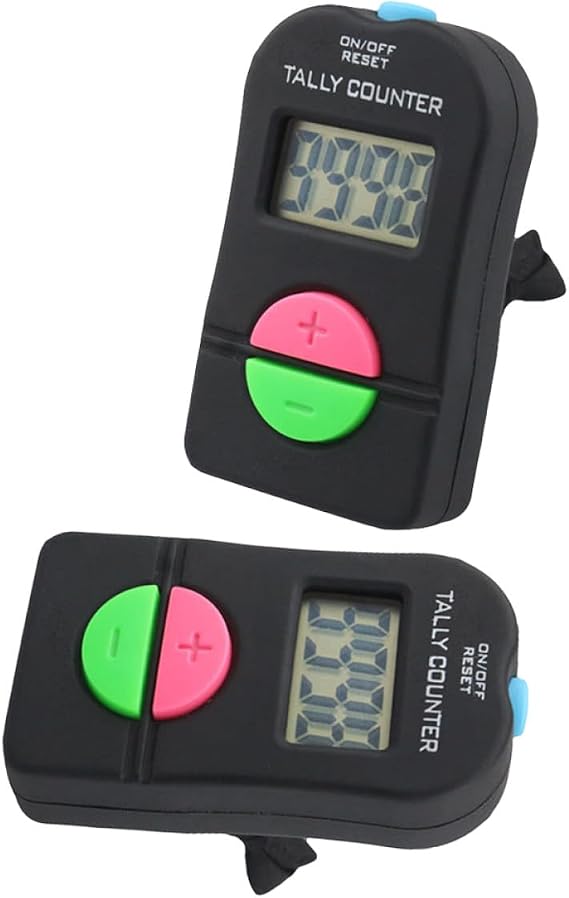 Four-digit LED Countdown Counter Digital Reversible Up Down Electronic Display with Sound for Industrial Gym Timer Home Use Anti-interference Design