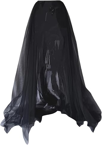 49" Long Tulle Skirt Women with Stretchy Waistband