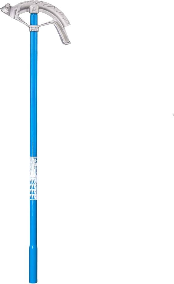 IDEAL Electrical Conduit Bender (74-047), 34 in. EMT Bender Wire Conduit | Corrosion Resistant Handle, grooved internal hook, pipe bender tool, EMT Conduit, electrical work