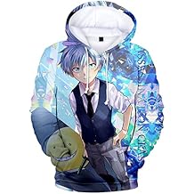 ISaikoy Anime Assassination Classroom Hoodie Shiota Nagisa Jacket Hoody Pullovers Sweatshirt Costume