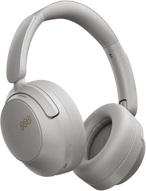QCY H3S Adaptive Active Noise Cancelling Headphones, Hi-Res Audio LDAC | 102H Playtime, Fast Charging, 360 Spatial Sound, Dual Connection, Bluetooth 6.0