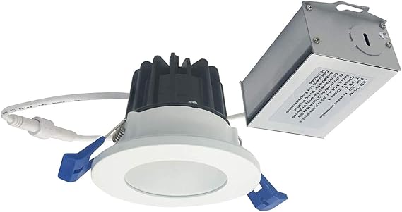 Nora NM2-2RDC8527MPW 2" Mini Recessed Downlight, 850 Lumens - No Housing Required (Matte Powder White, 2700K)