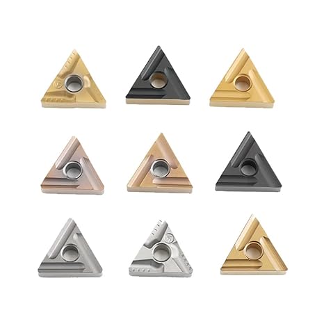 Carbide Cutting Inserts TNMG160404R-S TNMG160404L-S TNMG160408R-S TNMG160408L-S UF VF Original CNC Lathe Tool high Quality Carbide 10pcs(TNMG160404L-UF T60)