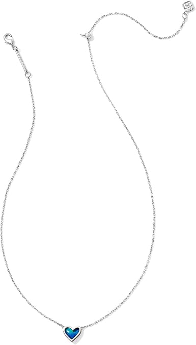 Kendra Scott Framed Ari Heart Pendant Necklace, Fashion Jewelry for Women