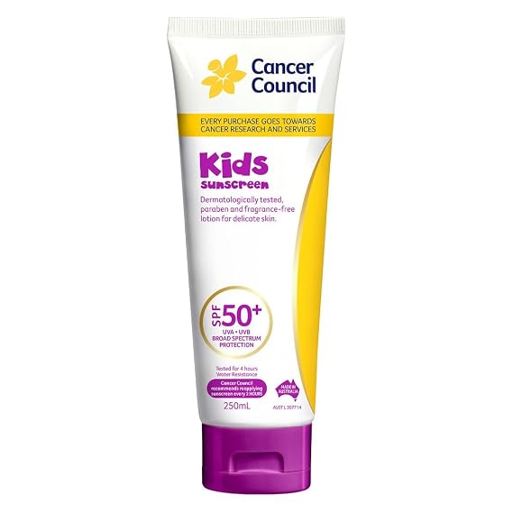 CANCER COUNCIL SPF50+ Kids Sunscreen Tube 250mL