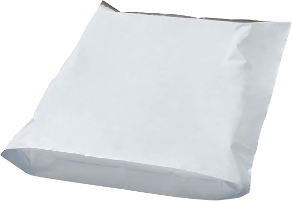 Progo Expansion Poly Mailers 30 x 36 x 5 Inches, White Gusseted Poly Shipping Bags, 3 Mil Thick, Waterproof & Tear-Resistant Shipping Bags for Clothing, Blankets, Quilts, and More (10)