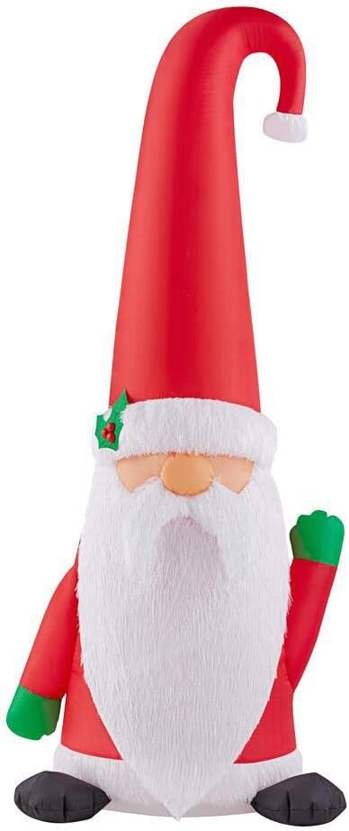 Airblown Santa Gnome 60"